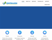 Tablet Screenshot of centrilliontech.com